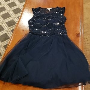 Navy blue dress